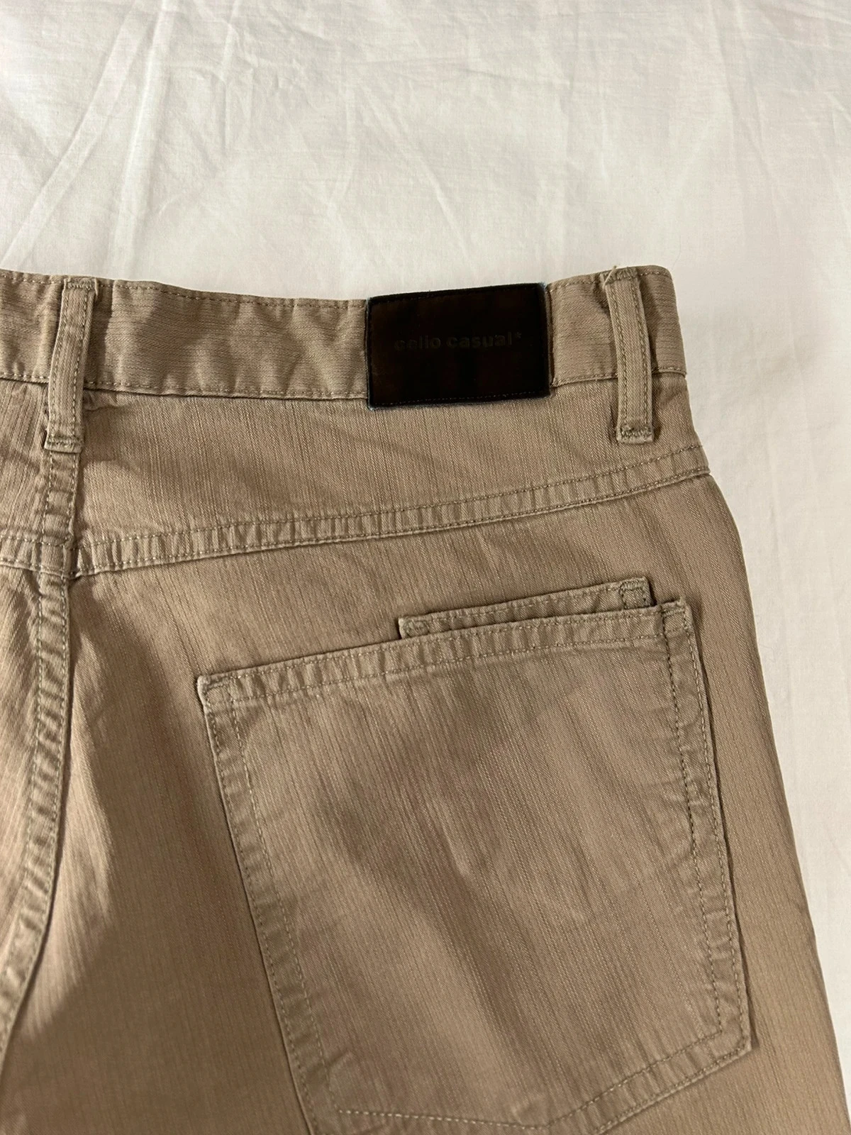 Jean de corte recto beige Celio casual – photo 15